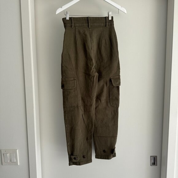 Wilfred Free - Modern Cargo Pant Olive Green - Picture 2 of 3